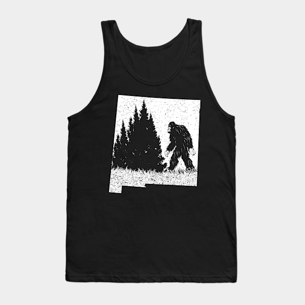 New Mexico Big Foot Tank Top by Tesszero